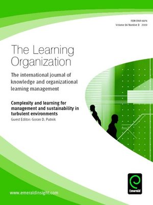 cover image of The Learning Organization, Volume 16, Issue 3